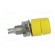 Socket | 4mm banana | 32A | 60VDC | yellow | nickel plated | insulated image 7