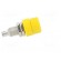 Socket | 4mm banana | 32A | 60VDC | yellow | screw | Overall len: 23.5mm image 7