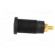 Socket | 4mm banana | 32A | black | gold-plated | screw,on panel | 32mm image 3