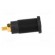 Socket | 4mm banana | 32A | black | gold-plated | screw,on panel | 32mm image 7