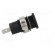 Socket | 4mm banana | 32A | black | nickel plated | on panel | insulated image 7