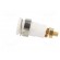 Socket | 4mm banana | 32A | grey | gold-plated | Overall len: 38.5mm image 3