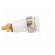 Socket | 4mm banana | 32A | grey | gold-plated | Overall len: 38.5mm image 6