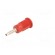 Socket | 4mm banana | 32A | red | nickel plated | Overall len: 38.5mm image 6