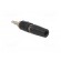 Socket | 4mm banana | 35A | 30VAC | 60VDC | black | nickel plated image 8