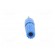 Socket | 4mm banana | 35A | 30VAC | 60VDC | blue | nickel plated image 9