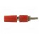 Socket | 4mm banana | 35A | 30VAC | 60VDC | red | nickel plated image 3