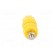 Socket | 4mm banana | 35A | 30VAC | 60VDC | yellow | nickel plated | M4 image 5