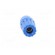 Socket | 4mm banana | 35A | 60VDC | blue | nickel plated | -25÷100°C image 9
