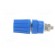 Socket | 4mm banana | 35A | 60VDC | blue | nickel plated | -25÷100°C image 3