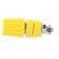 Socket | 4mm banana | 35A | 60VDC | yellow | nickel plated | -25÷100°C image 3