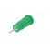 Socket | 4mm banana | 36A | 1kV | green | push-in,on panel | -25÷80°C image 6