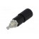 Socket | 4mm banana | 36A | 33VAC | 70VDC | black | soldered | -20÷80°C paveikslėlis 6