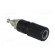 Socket | 4mm banana | 36A | 33VAC | 70VDC | black | soldered | -20÷80°C paveikslėlis 8