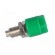 Socket | 4mm banana | 36A | 60VDC | Cutout: Ø8mm | green | nickel plated paveikslėlis 7