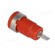 Socket | 4mm banana | 36A | Cutout: Ø12mm | red | nickel plated | 5mΩ image 4