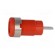 Socket | 4mm banana | 36A | Cutout: Ø12mm | red | nickel plated | 5mΩ image 3