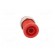 Socket | 4mm banana | 36A | red | nickel plated | on panel,screw | 5mΩ image 9