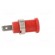 Socket | 4mm banana | 36A | red | nickel plated | on panel,screw | 5mΩ image 7