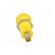 Socket | 4mm banana | 37mm | yellow-green | nickel plated | brass | 20A image 5