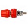 Socket | 4mm banana | 50A | 60VDC | red | screw | 57mm | Contacts: brass image 3