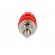 Socket | 4mm banana | 50A | 60VDC | red | screw | 57mm | Contacts: brass image 5