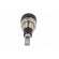 Socket | 2mm banana | 10A | 23mm | black | Mounting: soldered,on panel paveikslėlis 5