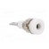 Socket | 2mm banana | 10A | 23mm | white | Mounting: soldered,on panel фото 8