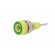 Socket | 2mm banana | 10A | 23mm | yellow-green | insulated | 60VDC paveikslėlis 2