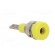 Socket | 2mm banana | 10A | 23mm | yellow | soldered,on panel | SS2 фото 8