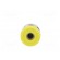 Socket | 2mm banana | 10A | 23mm | yellow | soldered,on panel | SS2 фото 9