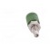 Socket | 2mm banana | 10A | 33VAC | 70VDC | green | insulated | -40÷110°C image 5