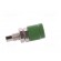 Socket | 2mm banana | 10A | 33VAC | 70VDC | green | insulated | -40÷110°C image 7