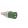 Socket | 2mm banana | 10A | 33VAC | 70VDC | green | insulated | -40÷110°C paveikslėlis 8