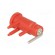 Socket | 2mm banana | 10A | 600V | 19.5mm | red | Mounting: soldered | 7mΩ image 4