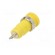 Socket | 2mm banana | 10A | 600V | 25mm | yellow | insulated | 5mΩ paveikslėlis 6