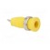 Socket | 2mm banana | 10A | 600V | 25mm | yellow | insulated | 5mΩ paveikslėlis 8