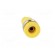 Socket | 2mm banana | 10A | 600V | 25mm | yellow | insulated | 5mΩ paveikslėlis 9