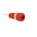Socket | 2mm banana | 10A | 600VDC | red | Plating: gold-plated | 29.7mm фото 8