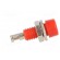Socket | 2mm banana | 10A | 60VDC | Overall len: 17mm | red | insulated image 7