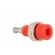Socket | 2mm banana | 10A | 60VDC | Overall len: 17mm | red | insulated image 8