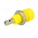 Socket | 2mm banana | 10A | 60VDC | Overall len: 17mm | yellow | 5mΩ image 6