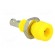 Socket | 2mm banana | 10A | 60VDC | Overall len: 17mm | yellow | 5mΩ image 8
