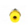Socket | 2mm banana | 10A | 60VDC | Overall len: 17mm | yellow | 5mΩ image 9