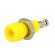Socket | 2mm banana | 10A | 60VDC | Overall len: 17mm | yellow | 5mΩ image 2