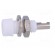 Socket | 2mm banana | 10A | white | soldering paveikslėlis 3