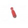Socket | 2mm banana | 6A | 60VDC | Overall len: 39mm | red | on cable фото 9