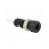 Socket | 2mm banana | 6A | Overall len: 21mm | black | insulated image 8