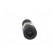 Socket | 2mm banana | 6A | Overall len: 21mm | black | insulated image 9