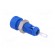 Socket | 2mm banana | 6A | Overall len: 21mm | blue | insulated image 4